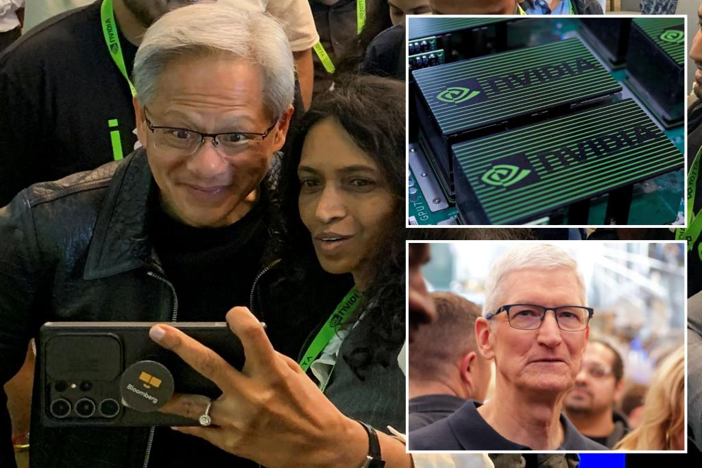 Nvidia overtakes Apple as the most valuable company in the world with a valuation of $3.5T