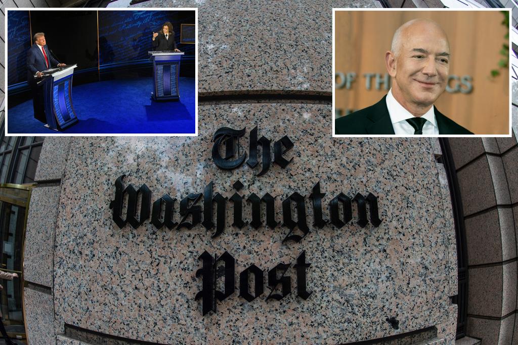 Jeff Bezos Reportedly Killed Washington Post's Kamala Harris Endorsement: 'That's Cowardly'